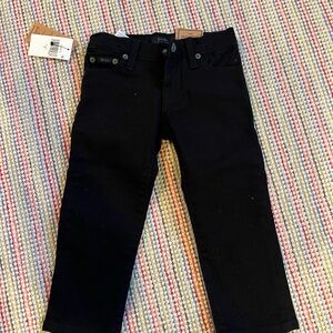 Ralph Lauren Polo Black Hampton Straight Jeans
